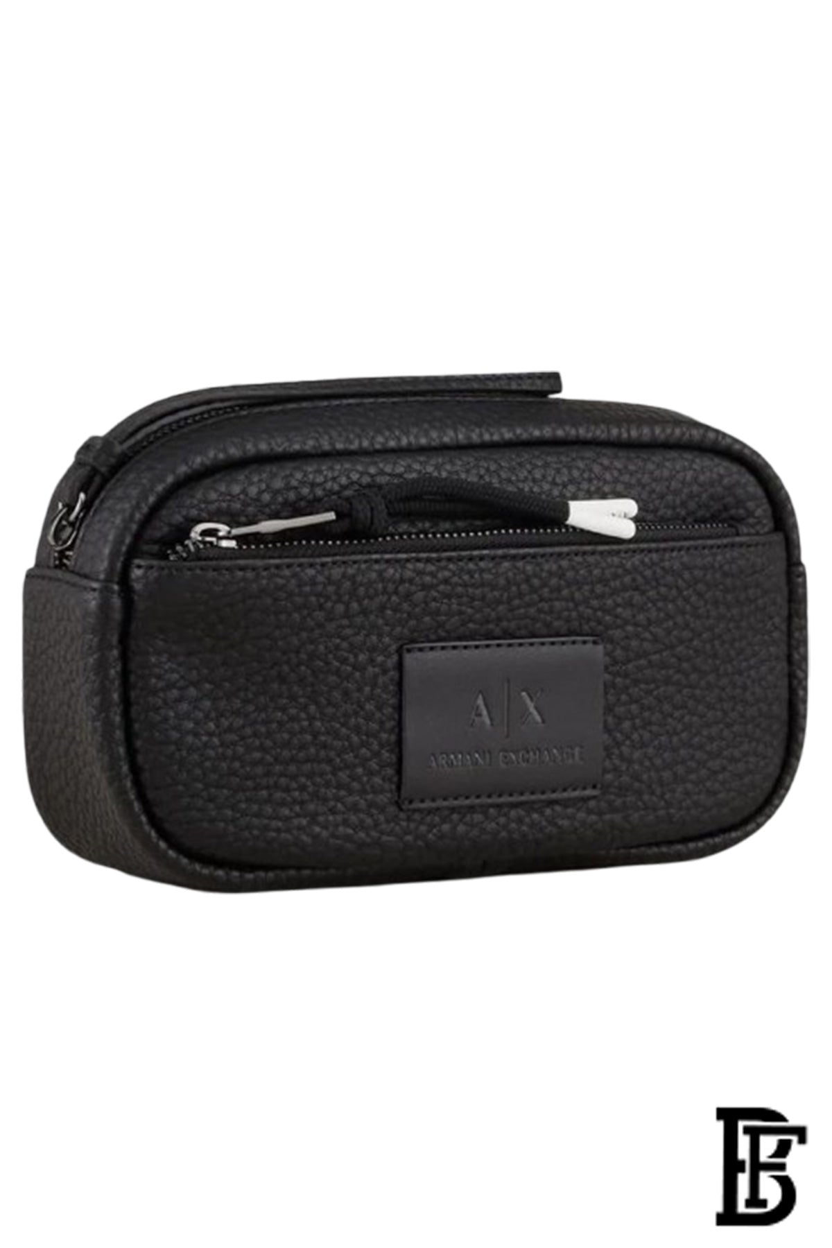 Armani Exchange Toiletry Bag Black, black image 2