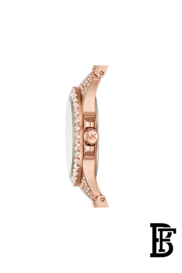 Michael Kors Mini Everest Women's Watch MKO1197 – Rose Gold Dial & Stainless Steel Strap image 3