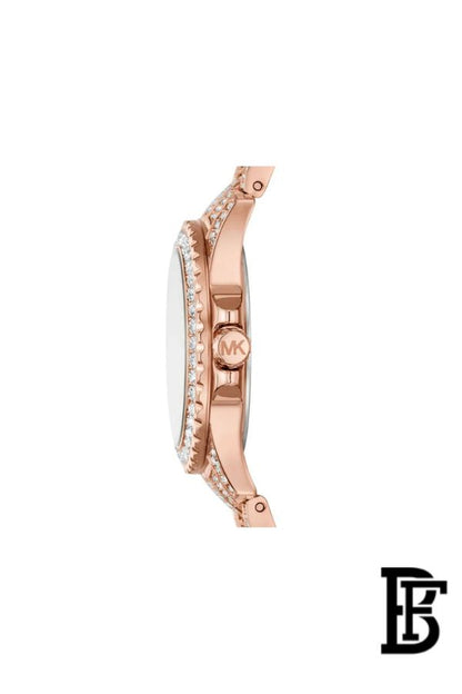 Michael Kors Mini Everest Women's Watch MKO1197 – Rose Gold Dial & Stainless Steel Strap image 3