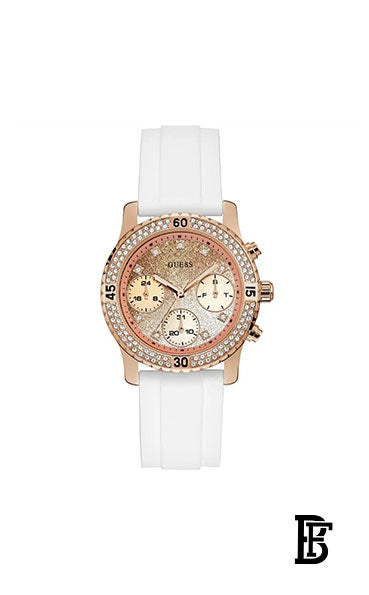 GUESS W1098L5 Women's Rubber Quartz  Analog Wrist Watch image 0