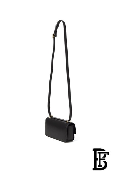 Tory Burch Black Leather Women Handbag 158734 001 – Elegant Everyday Shoulder Bag image 4