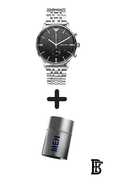 Emporio Armani Watch For Men AR80009 + Gift perfume Tester 30 ml image 1