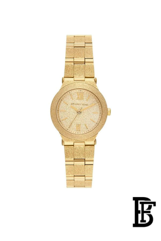 Michael Kors Billie Women's Watch MK7554 – Gold Dial & Stainless Steel Strap 26mm Quartz image 0