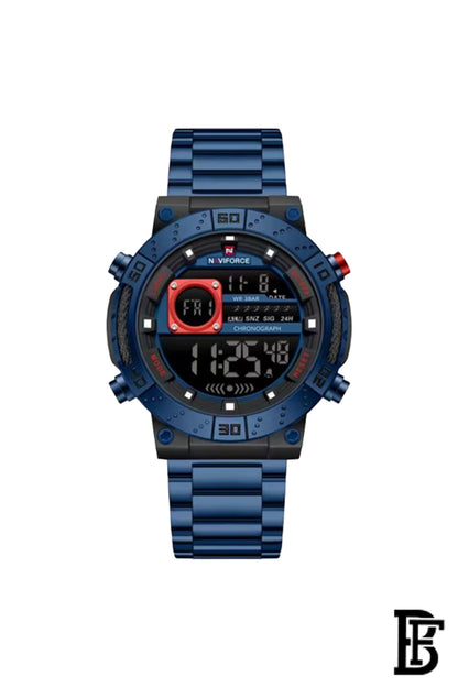 NAVIFORCE NF9241S BBEBE MEN'S Stainless Steel Analog Wrist Watch image 1