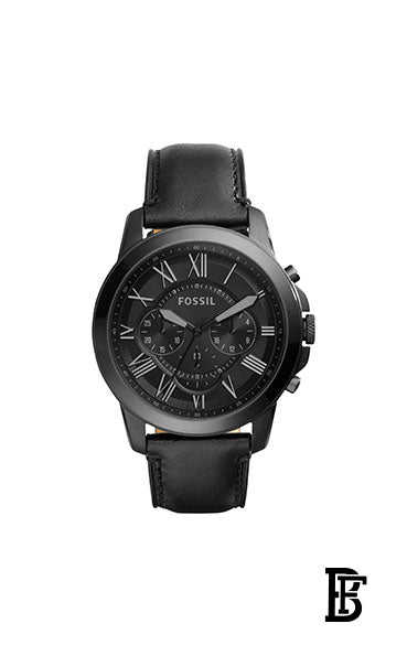 FOSSIL FS5132 Men's Grant Chronograph Watch + Gift perfume tester 30 ml image 2