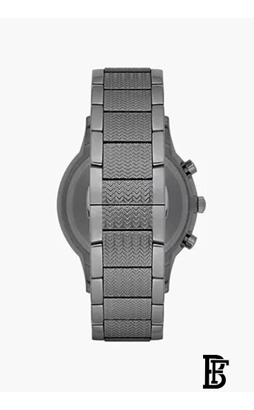 EMPORIO ARMANI Men's Analog Stainless Steel Clasp Round Wrist Watch Ar2505 image 3