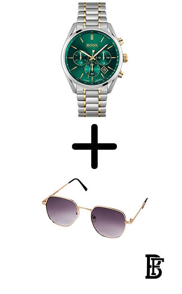 Hugo Boss Watch For Men, 1513878 + Sun glasses gift sg16 image 0