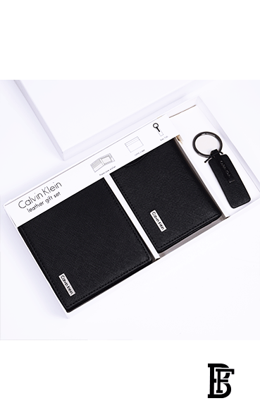 Calvin Klein wallet and keychain and Card holder image 1