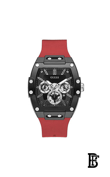 GUESS GW0203G4 Analog Black Dial Men's Watch- + Gift perfume tester 30 ml image 2