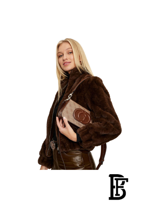 Guess brown Women Shoulder Bag Hwesg951321– Elegant Everyday Shoulder Bag image 13