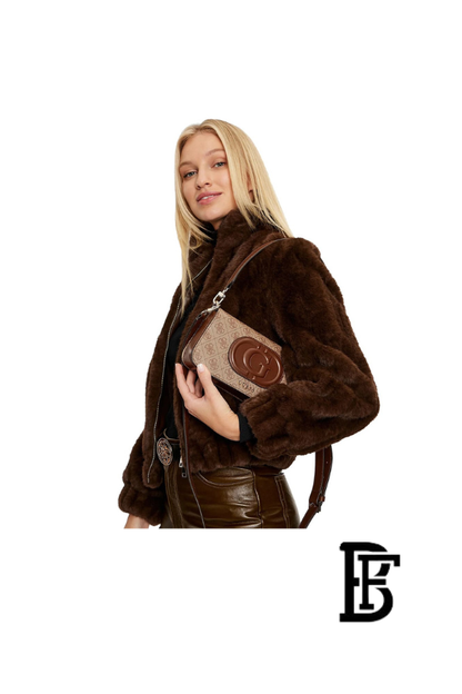 Guess brown Women Shoulder Bag Hwesg951321– Elegant Everyday Shoulder Bag image 13