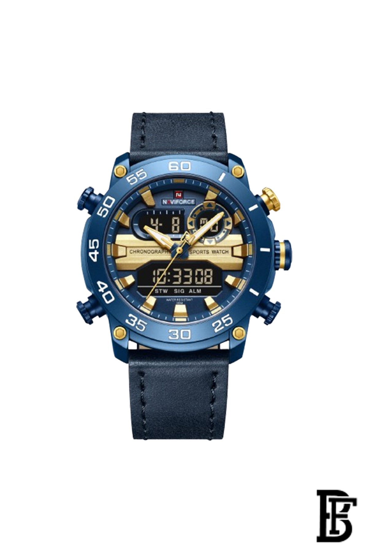Naviforce NF9235 BEBEBE  Men's Analog Leather Watch image 0