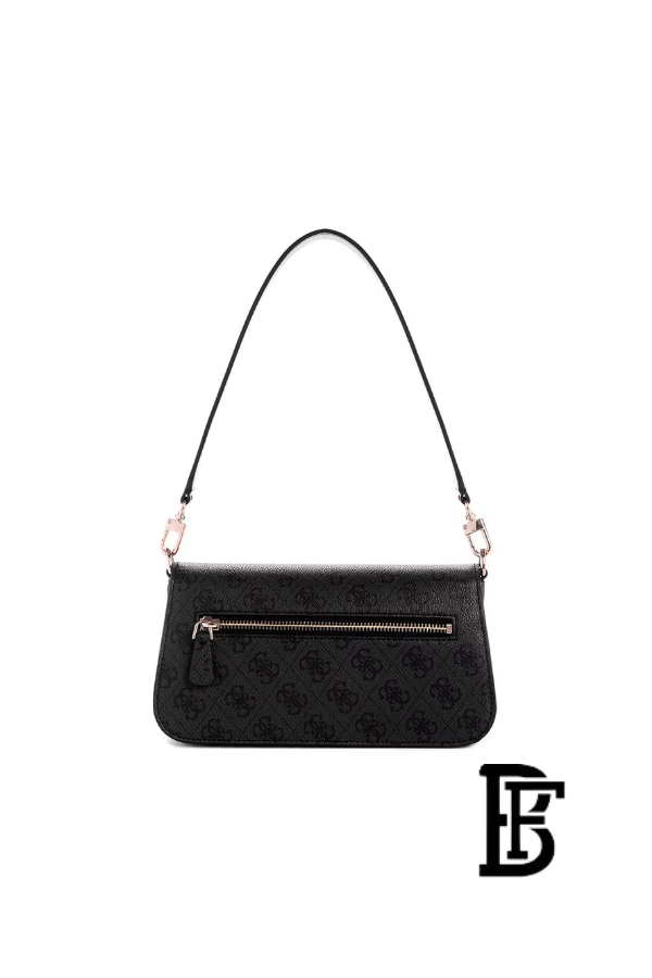 Guess Black Women Shoulder Bag Hwesg951320 – Elegant Everyday Shoulder Bag image 3