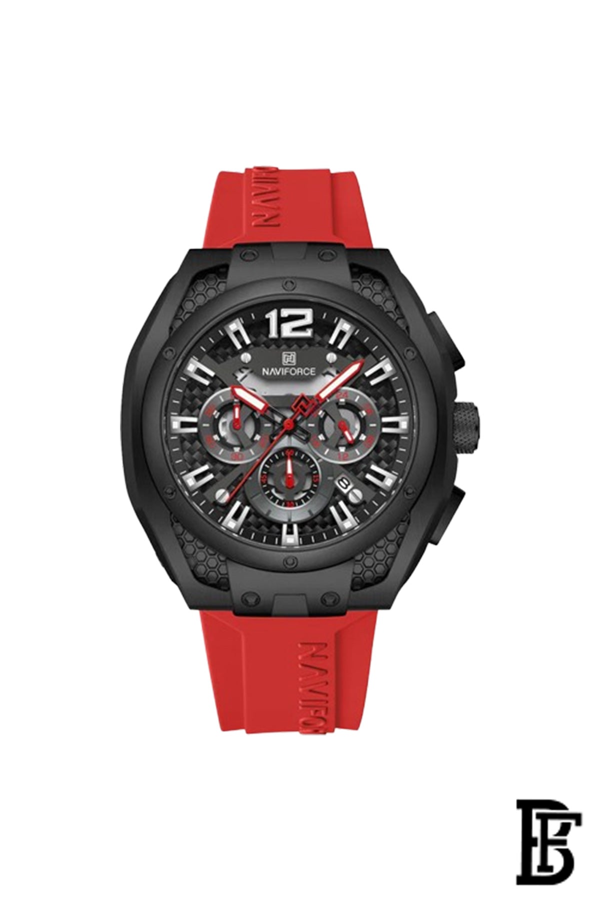 NAVIFORCE NF8063 B/B/R    Men's Watch image 1