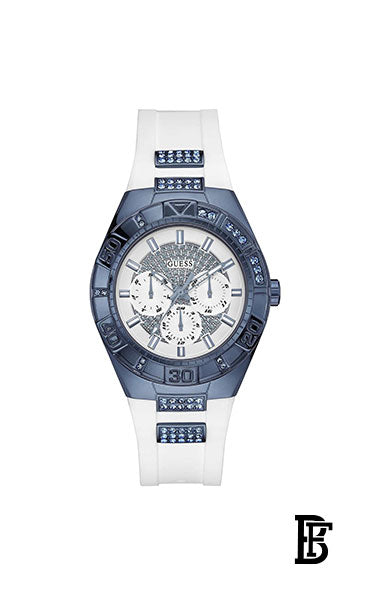 GUESS W0653L2 Women's Rubber Quartz  Analog Wrist Watch image 1