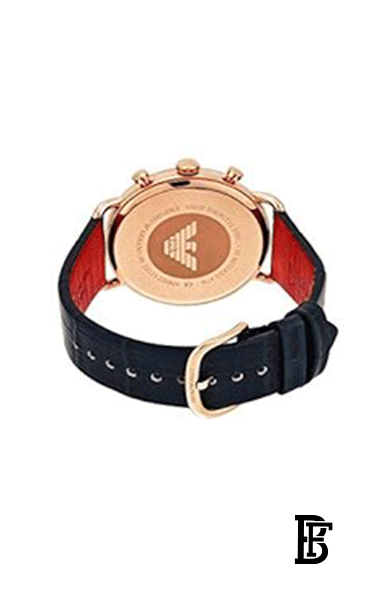 EMPORIO ARMANI Men's Water Resistant Leather Chronograph Watch AR11123 image 3