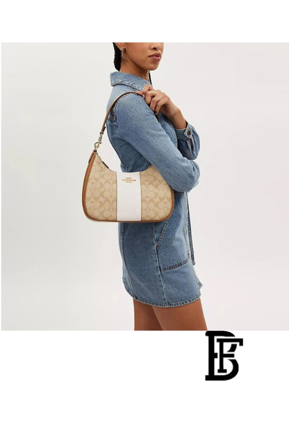 Coach Beige   Women Shoulder Bag Ct257  – Elegant Everyday Shoulder Bag image 6