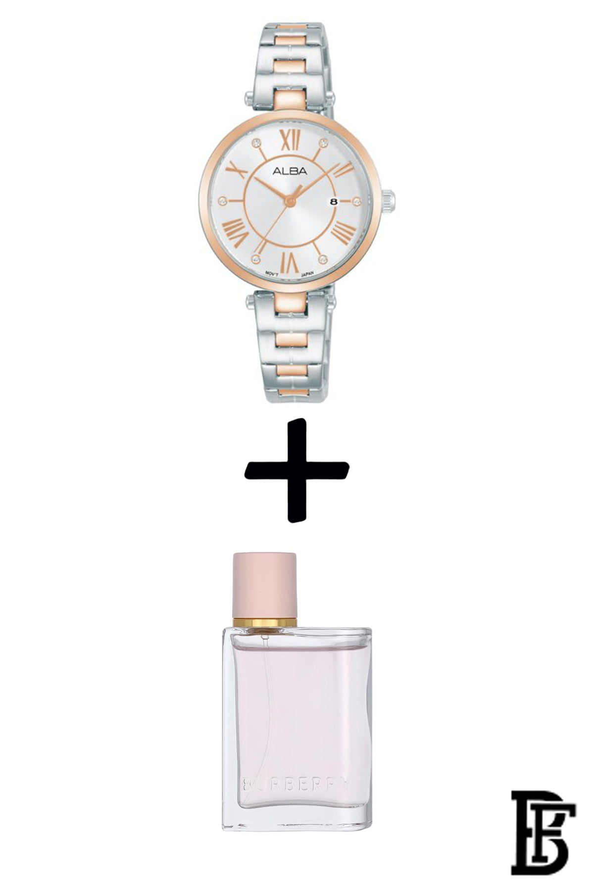 Alba AH7AN4X Women's  Stainless steel Quartz Analog Wrist Watch  + Gift perfume tester 30 ml Warranty from Elaraby Group image 1