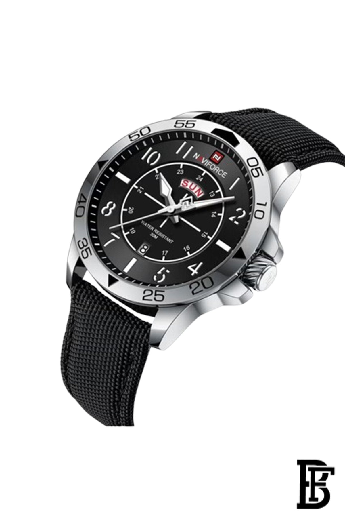 NAVIFORCE NF9204N S/B/B Men's Watch image 2