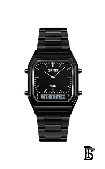 SKMEI  Men's Stainless Steel Watch SK1220 Black image 1