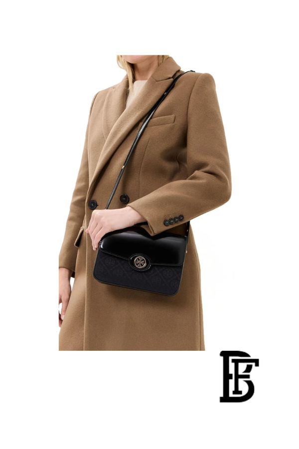 Tory Burch Black Leather Women Handbag 152305 001 – Elegant Everyday Shoulder Bag image 7