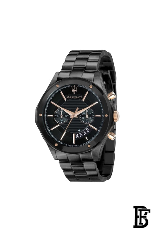 MASERATI Men's Analog Stainless Steel Clasp Round Wrist Watch R8873627001 image 0