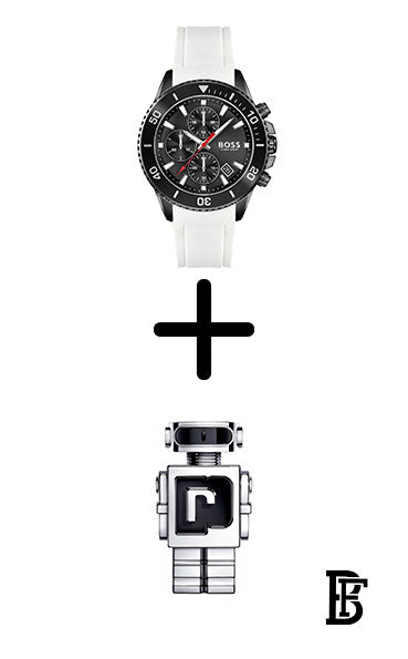 Hugo Boss Watch For Men 1513966 + Gift perfume Tester 30 ml image 0