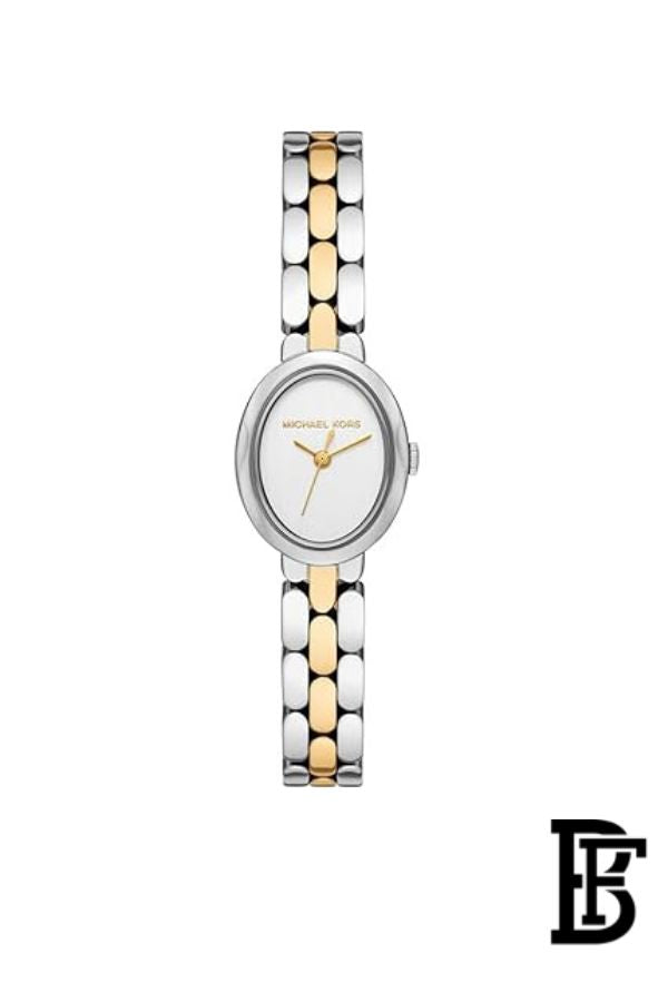 Michael Kors Maude Women's Watch MK4956 – White Dial & Two-Tone Stainless Steel Strap 21mm Quartz image 0