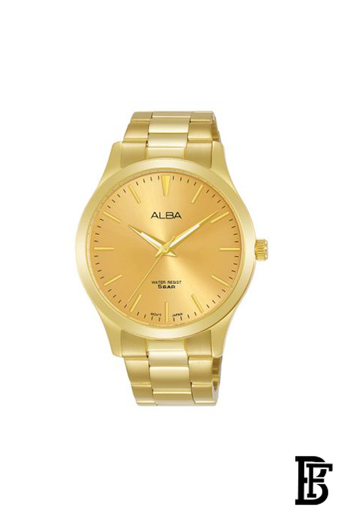 Alba ARSZ02X Men's Stainless Steel Quartz Analog Wrist Watch      Warranty from Elaraby Group image 0
