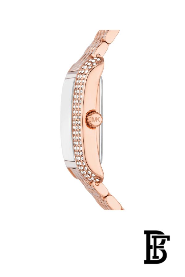 Michael Kors Emery Women's Watch, Rectangular Stainless Steel Watch for Women with Steel or Leather Band MK4743 image 4