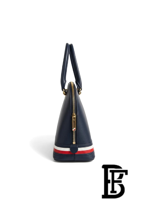 Tommy Hilfiger Navy Blue Leather Women Shoulder bag Bagand – Elegant Everyday Shoulder Bag image 5