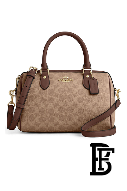 Coach Tan Brown Women Handbag  Cv 961 Imxhe – Elegant Everyday Handbag image 0