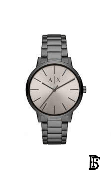 Armani Exchange Men's Analog Stainless Steel Clasp Round Wrist Watch Ax2722 image 1