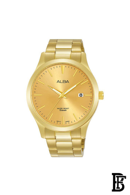Alba AS9M34X Men's Stainless steel Quartz Analog Wrist Watch      Warranty from Elaraby Group+ Gift Versace Eros For Men PU100 image 2