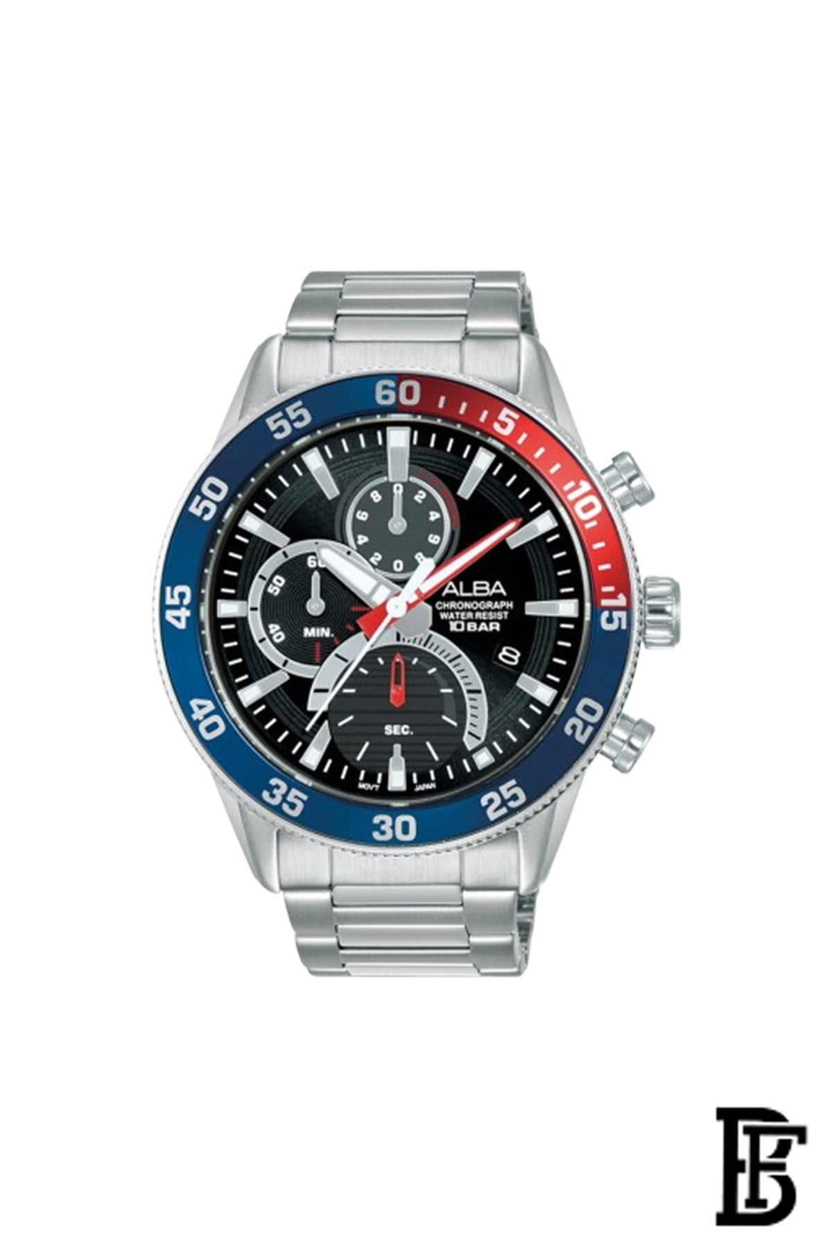 ALBAMen's Stainless Steel Analog Watch AM3893X image 1