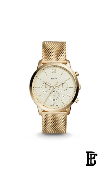 FOSSIL Men's Stainless Steel Analog Watch Fs5409 + Gift perfume tester 30 ml image 2