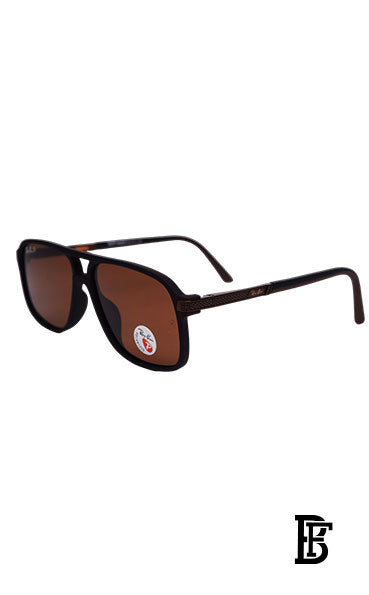 Generic rectangular sunglasses inspired by Rayban sn005 image 3