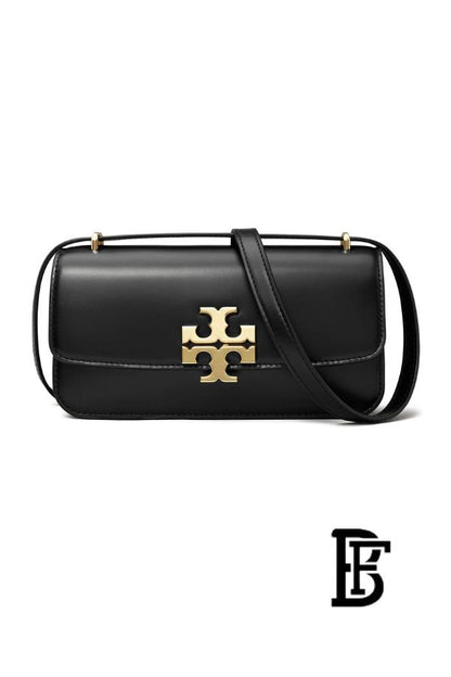 Tory Burch Black Leather Women Handbag 158734 001 – Elegant Everyday Shoulder Bag image 0