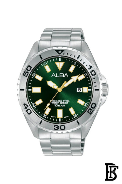 Alba AS9Q41X Men's Stainless steel Quartz Analog Wrist Watch      Warranty from Elaraby Group image 1