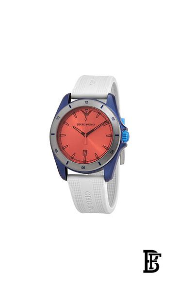 EMPORIO ARMANIMen's Rubber Analog Wrist Watch AR11218 image 1