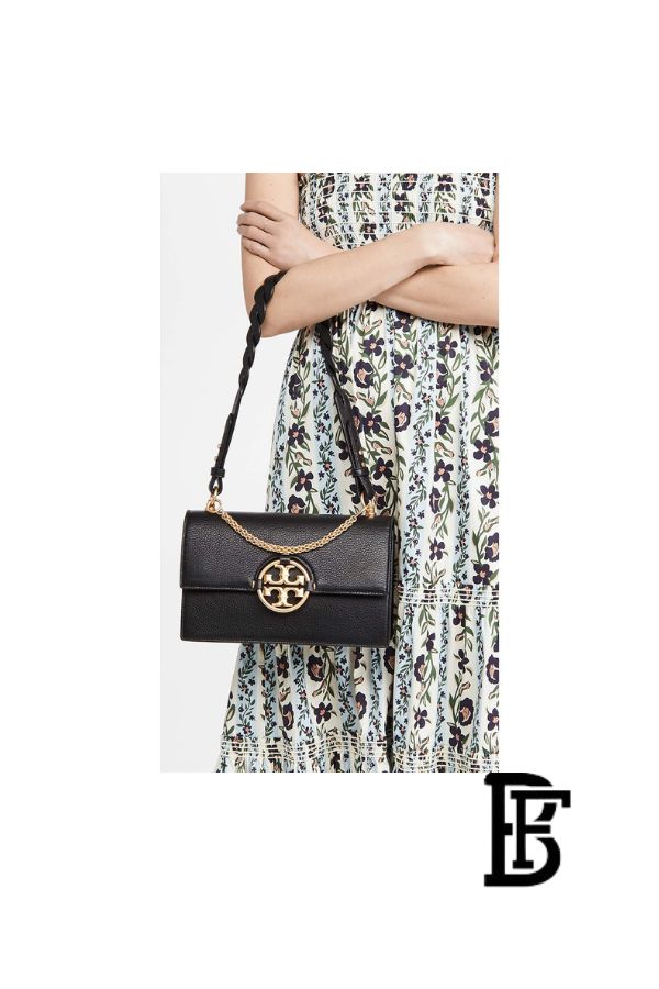 Tory Burch Black Leather Women Handbag 81688 001 – Elegant Everyday Shoulder Bag image 13