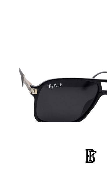 Generic rectangular sunglasses inspired by Rayban sn004 image 2
