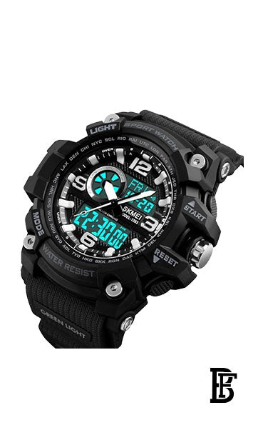 SKMEI  Men's Military Wrist Watch SK1283 Black image 2