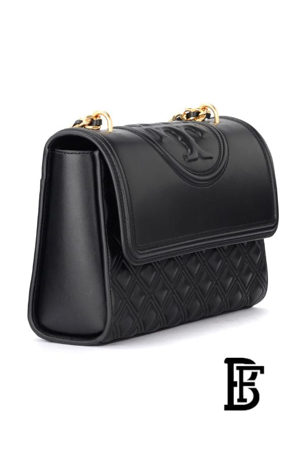 Tory Burch Black Leather Women Handbag 76997001 – Elegant Everyday Shoulder Bag image 3