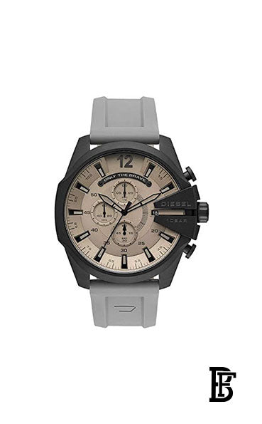DIESEL Men's Rubber Chronograph Wrist Watch DZ4496 image 0
