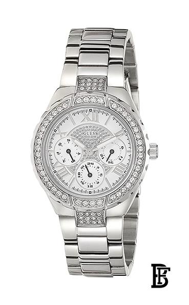 GUESSWomen's Water Resistant Stainless Steel Analog Watch W0111L1 image 2