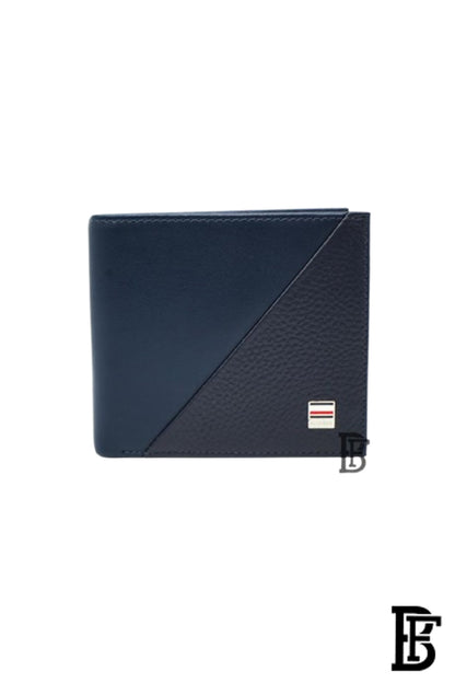 Tommy Hilfiger Salto Men Leather Gift Set of Wallet+Card Case+Keyfob - blue/blue+blue/Black image 6