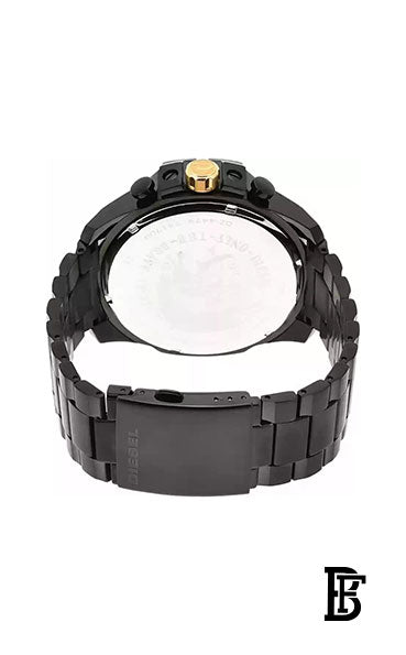 DIESEL Men's Mega Chief Men's Grey Dial Stainless Steel Chronograph Watch DZ4479 image 3