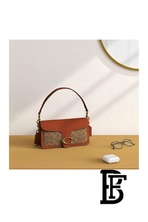 Coach Brown  Women Shoulder Bag Ci032 – Elegant Everyday Shoulder Bag image 5
