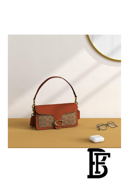 Coach Brown  Women Shoulder Bag Ci032 – Elegant Everyday Shoulder Bag image 5